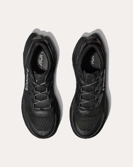 HOKA Skyline-Float X Black / Black Running Shoes - 2