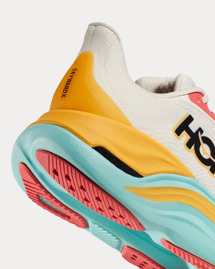 HOKA Skyward X Blanc De Blanc / Swim Day Running Shoes - 3
