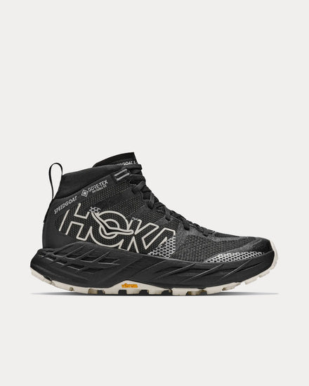 HOKA Speedgoat 7 Hike GORE-TEX Black / Alabaster Hiking Boots - 1