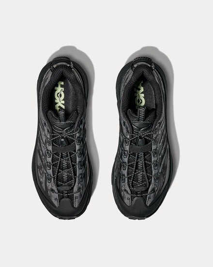 HOKA Stealth/Tech Mafate Three2 Black / Carbon Black Running Shoes - 2