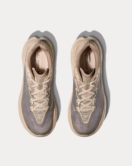 HOKA Stealth/Tech Tecton X Oatmeal / Oat Milk Running Shoes - 2