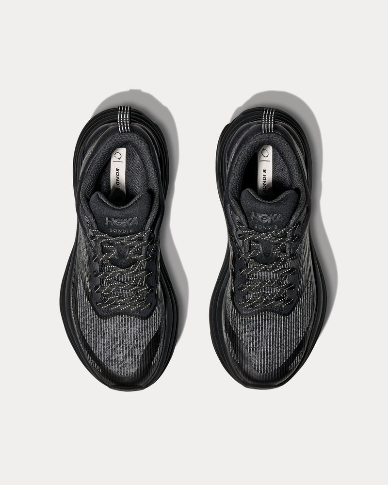 HOKA Stealth/Tech Bondi 8 Caged Black / Black Running Shoes - 2