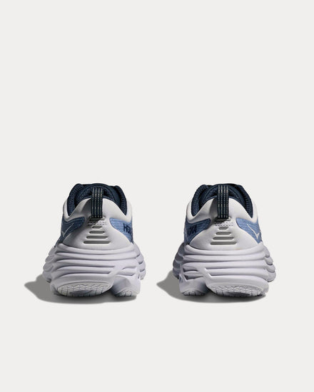 HOKA Stealth/Tech Bondi 8 Caged Sea Ice / Grape Agate Running Shoes - 4
