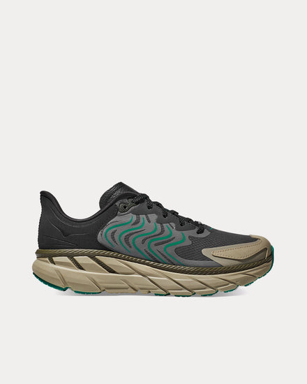 HOKA Stealth/Tech Clifton LS Castlerock / Barley Running Shoes - 1