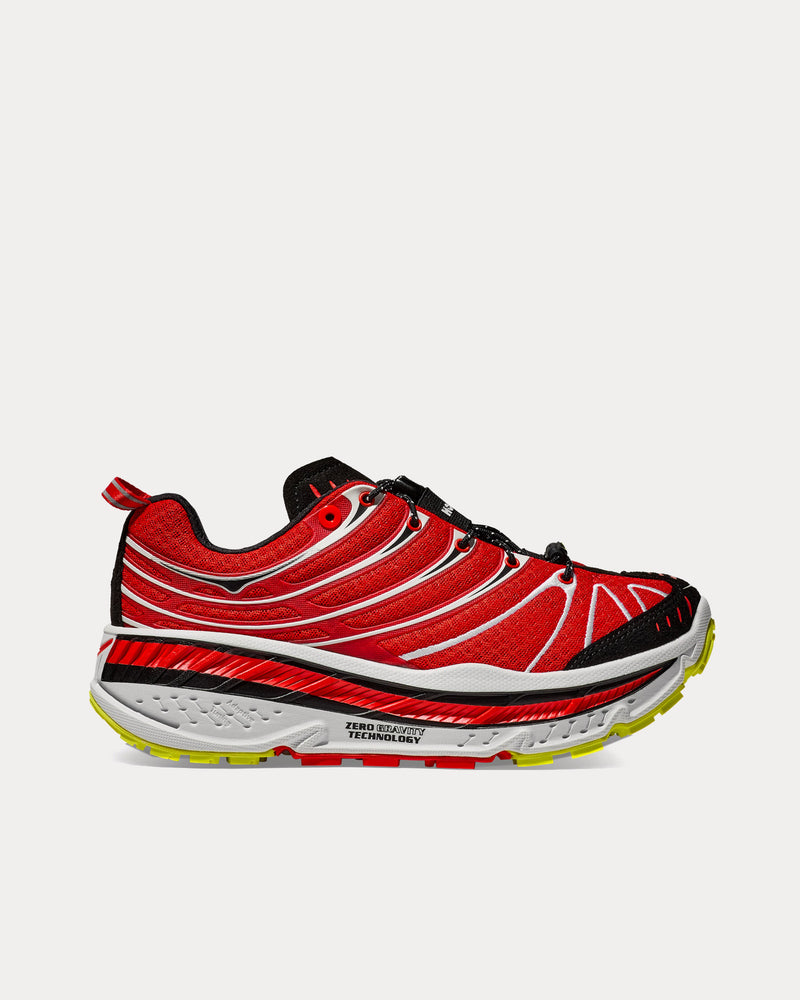 HOKA Stinson Evo OG Habanero / Black Low Top Sneakers - 1