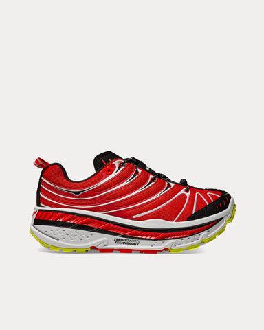 HOKA Stinson Evo OG Habanero / Black Low Top Sneakers