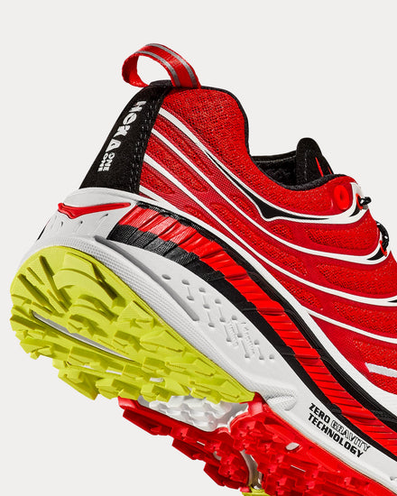 HOKA Stinson Evo OG Habanero / Black Low Top Sneakers - 3