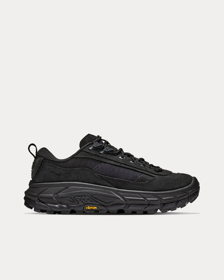HOKA Tor Summit FLD Black / Black Low Top Sneakers - 1
