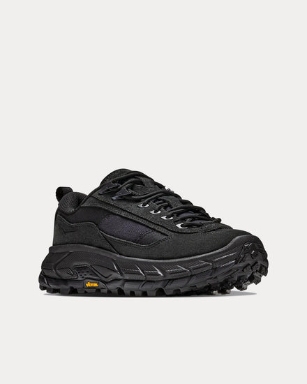 HOKA Tor Summit FLD Black / Black Low Top Sneakers - 3