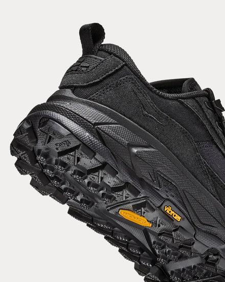 HOKA Tor Summit FLD Black / Black Low Top Sneakers - 5