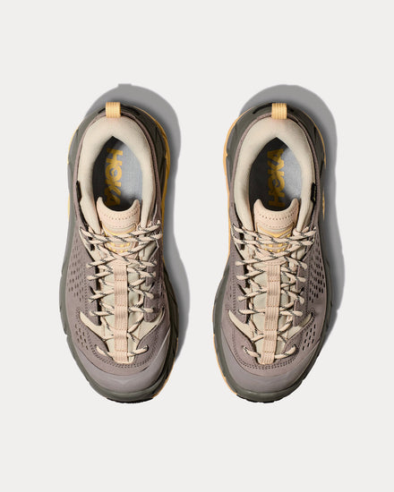 HOKA Tor Ultra Lo Gore-Tex Oat Milk / Opal Running Shoes - 2
