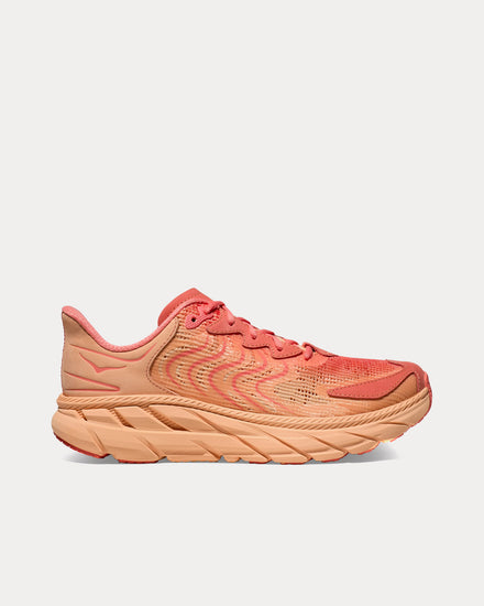 HOKA Clifton LS 'Vibrant Bloom' Cantaloupe / Electric Coral Running Shoes - 1