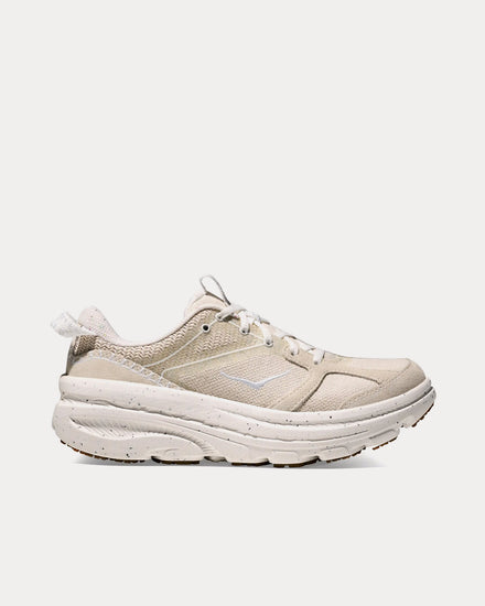 HOKA Vibrant Bloom Bondi B3LS Frost / Pepper Running Shoes - 1
