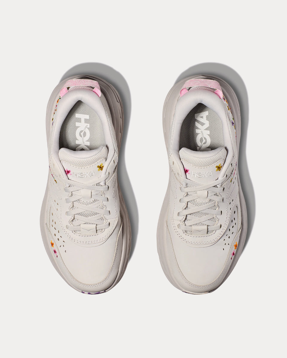 Hoka Bondi L 'Vibrant Bloom' Nimbus Cloud / Nimbus Cloud Running Shoes ...