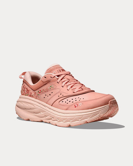 HOKA Vibrant Bloom Bondi L Dry Clay / Dawn Light Running Shoes - 3