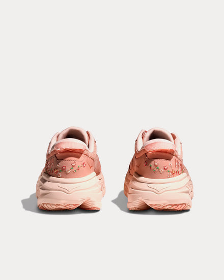 HOKA Vibrant Bloom Bondi L Dry Clay / Dawn Light Running Shoes - 4
