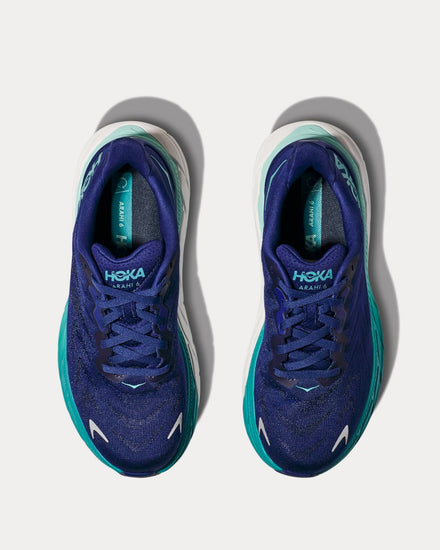 HOKA Arahi 6 Bellwether Blue / Ocean Mist Running Shoes - 2
