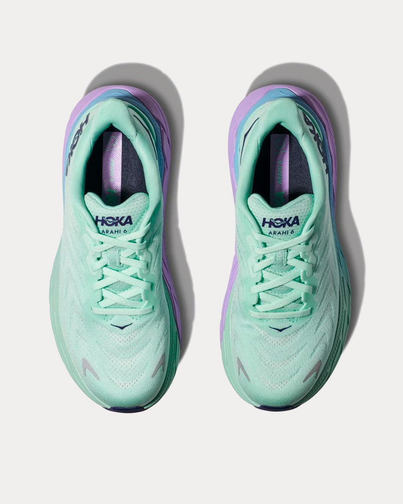 HOKA Women's Arahi 6 Sunlit Ocean / Lilac Mist Running Shoes