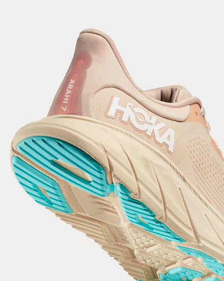 HOKA Arahi 7 Vanilla / Cream Running Shoes - 3