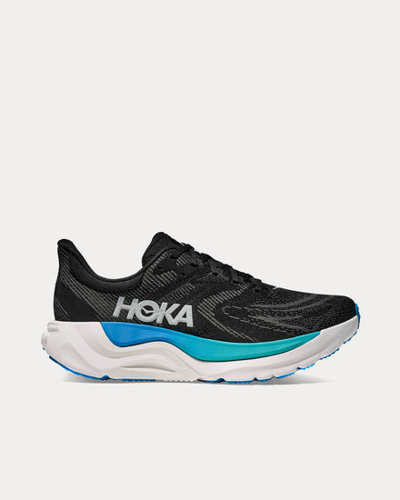HOKA Arahi 8 Black / Skyward Blue Running Shoes - 1