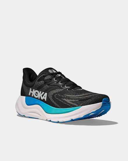HOKA Arahi 8 Black / Skyward Blue Running Shoes - 3