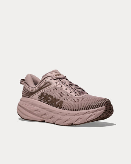 HOKA Bondi 7 Date Sugar / Date Syrup Low Top Sneakers - 3