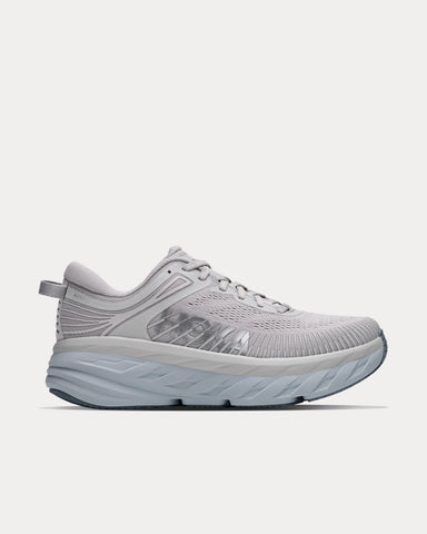 HOKA Bondi 7 Stardust / Mineral Blue Low Top Sneakers