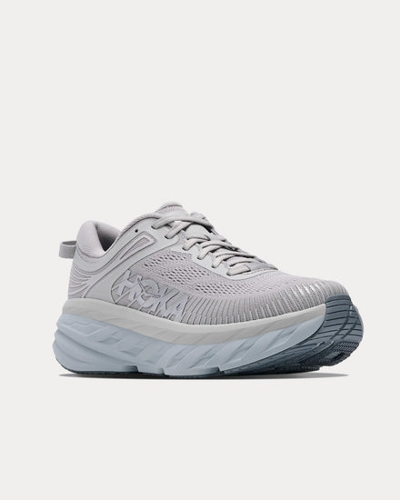 HOKA Bondi 7 Stardust / Mineral Blue Low Top Sneakers - 3