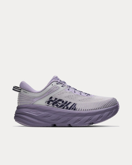 HOKA Bondi 7 Stardust / Mellow Lilac Low Top Sneakers - 1