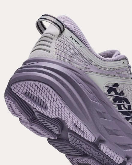 HOKA Bondi 7 Stardust / Mellow Lilac Low Top Sneakers - 6