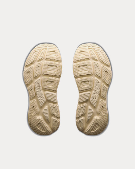 HOKA Bondi 7 Vintage Yellow / Honeycomb Low Top Sneakers - 5