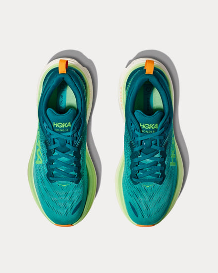 HOKA Bondi 8 Deep Lagoon / Ocean Mist Running Shoes - 2