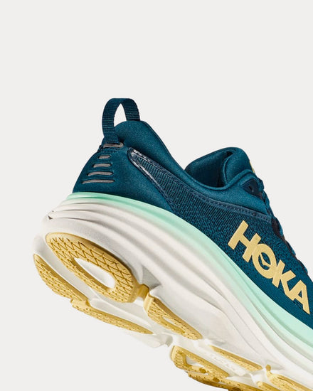 HOKA Bondi 8 Midnight Ocean / Bluesteel Running Shoes - 3