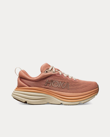 HOKA Bondi 8 Sandstone / Cream Running Shoes