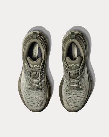 HOKA Bondi 8 Slate / Barley Running Shoes - 2