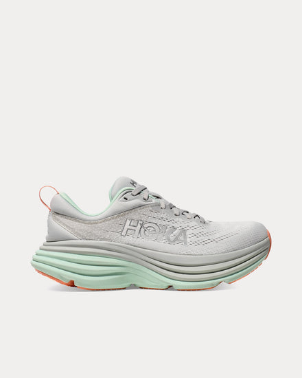 HOKA Bondi 8 Stardust / Aqua Breeze Running Shoes - 1