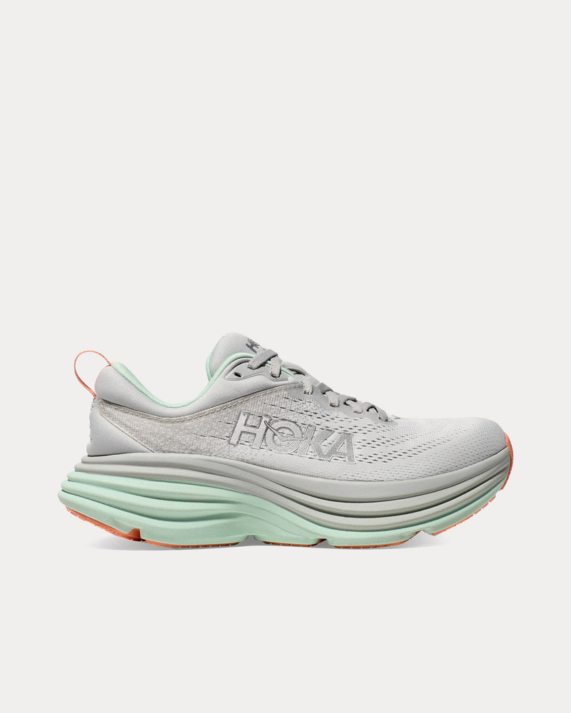 HOKA Bondi 8 Stardust / Aqua Breeze Running Shoes - 1