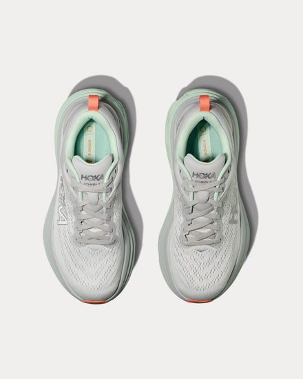 HOKA Bondi 8 Stardust / Aqua Breeze Running Shoes - 2