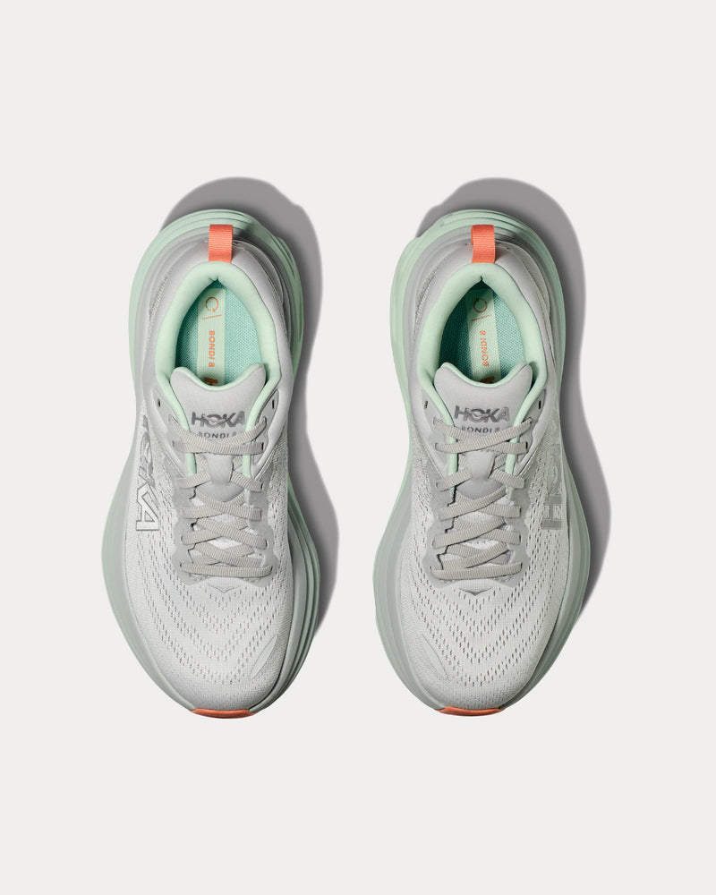 HOKA Bondi 8 Stardust / Aqua Breeze Running Shoes - 2