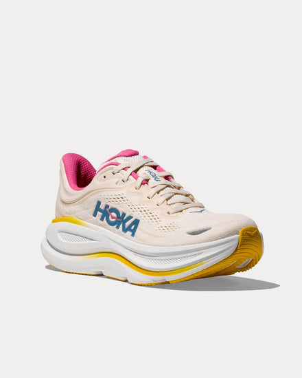 HOKA Bondi 9 Alabaster / Birch Running Shoes - 3
