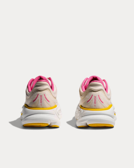 HOKA Bondi 9 Alabaster / Birch Running Shoes - 4