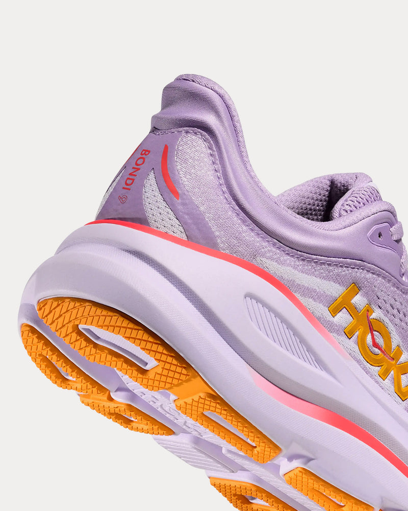 HOKA Women's Bondi 9 Aster Flower / Starlight Glow Running Shoes