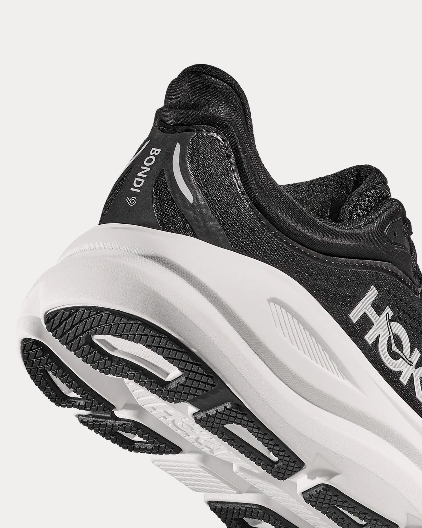 HOKA Bondi 9 Men Running Sneakers White/White main image 1