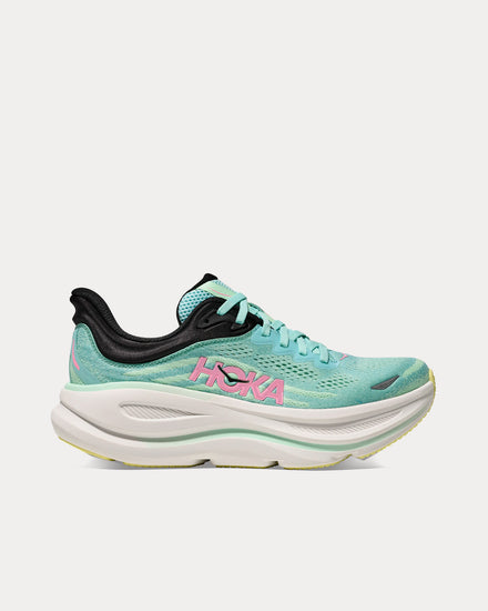 HOKA Bondi 9 Blue Spark / Mint Fluorite Running Shoes - 1