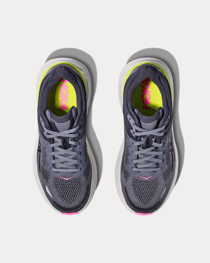 HOKA Bondi 9 Charcoal Grey / Grey Skies Running Shoes - 2