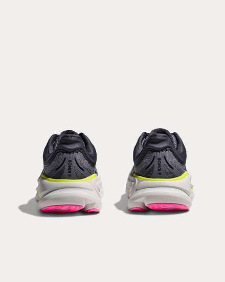 HOKA Bondi 9 Charcoal Grey / Grey Skies Running Shoes - 4