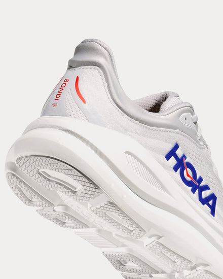 HOKA Bondi 9 Cosmic Grey / Ultramarine Running Shoes - 4
