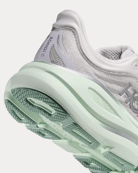 HOKA Bondi 9 Cosmic Grey / Sea Glass Running Shoes - 6