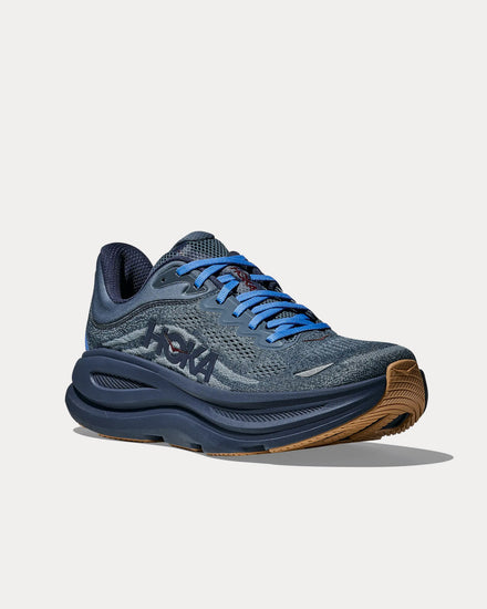 HOKA Bondi 9 Faded Navy / Dark Blue Running Shoes - 3