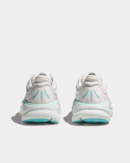 HOKA Bondi 9 Frost / Cielo Blue Running Shoes - 3